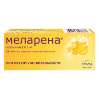 Меларена 0,3 мг, N30, табл. покр. плен. об.