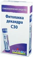Фитолакка декандра С30 гомеопатический препарат 4,0 гран