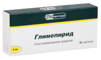 Глимепирид 3 мг., N30, табл.