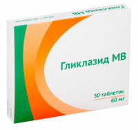 Гликлазид МВ 60 мг, N30, табл. с модиф. высвоб.