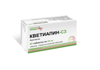 Кветиапин-СЗ 25 мг, N60, табл. покр. плен. об.