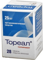 Тореал 25 мг, N28, табл. п/о