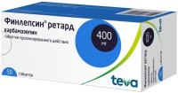 Финлепсин ретард 400 мг, N50, табл. пролонг. п/о
