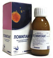Ломилан 5 мг/5 мл, 120 мл, сусп. для вн. приема