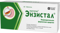 Энзистал 4.5+6+0.3 тыс.ФИП+25 мг+50 мг, N40, табл. п/о