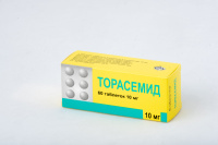 Торасемид 10 мг, N60, табл.