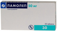 Ламолеп 50 мг, N30, табл.