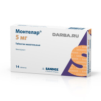 Монтелар 5 мг, N14, табл. жев.