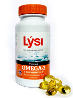 ЛИСИ Омега-3 рыбий жир с витамином Д №120 капс.