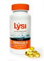 ЛИСИ Омега-3 рыбий жир с витамином Д №60 капс.