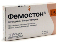 Фемостон конти 5 мг+1 мг, N28, табл. п/о