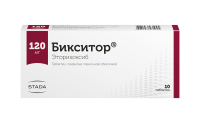 Бикситор 120 мг, N10, табл. покр. плен. об.