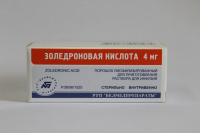 Золедроновая кислота, 4 мг/5 мл, №1 фл., конц-ат для приг. р-ра для инф.