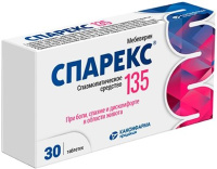 Спарекс 135 мг, N30, табл. покр. плен. об.