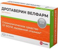 Дротаверин Велфарм 40 мг, N30, табл.