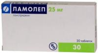 Ламолеп 25 мг, N30, табл.