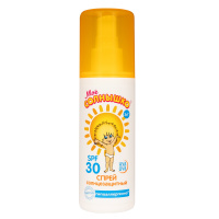 МОЕ СОЛНЫШКО спрей детский солнцезащитный SPF30 100мл