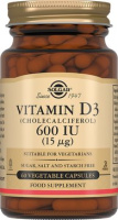 Солгар Витамин D3 600 МЕ №60 капс.