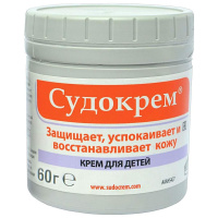 Судокрем крем гипоаллергенный, 60 г.