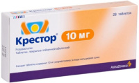 Крестор 10 мг, N28, табл. п/о