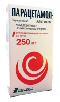 Парацетамол-Альтфарм 250 мг, N10, супп. рект. для детей