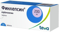 Финлепсин 200 мг, N50, табл.