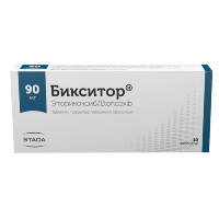 Бикситор 90 мг, N10 табл. покр. плен. об.