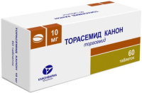 Торасемид Канон 10 мг, N60, табл.