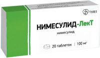 Нимесулид-ЛекТ 100 мг, N20, табл.
