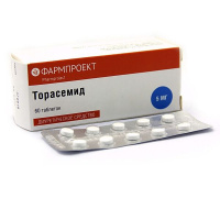 Торасемид 5 мг, N60, табл.