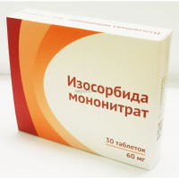 Изосорбида мононитрат 60 мг, N30, табл.
