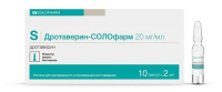 Дротаверин-Солофарм  20 мг/мл, 2 мл, амп., N10, р-р для ин.