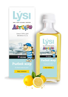 ЛИСИ Омега-3 рыбий жир Детский со вкусом лимона 240 мл