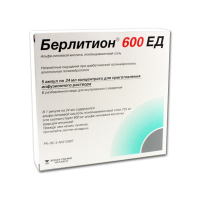 Берлитион 600 25 мг/мл, 24 мл, амп., N5, конц-ат для приг. р-ра для инф.