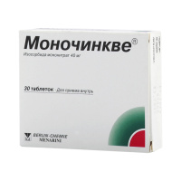 Моночинкве 40 мг, N30, табл.