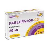 Рабепразол-СЗ 20 мг, N14, капс. киш/раств.