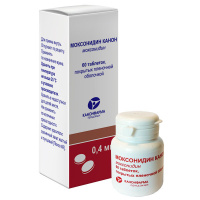 Моксонидин Канон 0,4 мг, N60, табл. покр. плен. об.