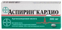 Аспирин кардио 300 мг, N20, табл. п/о