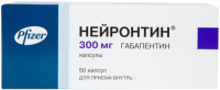 Нейронтин 300 мг, N50, капс.